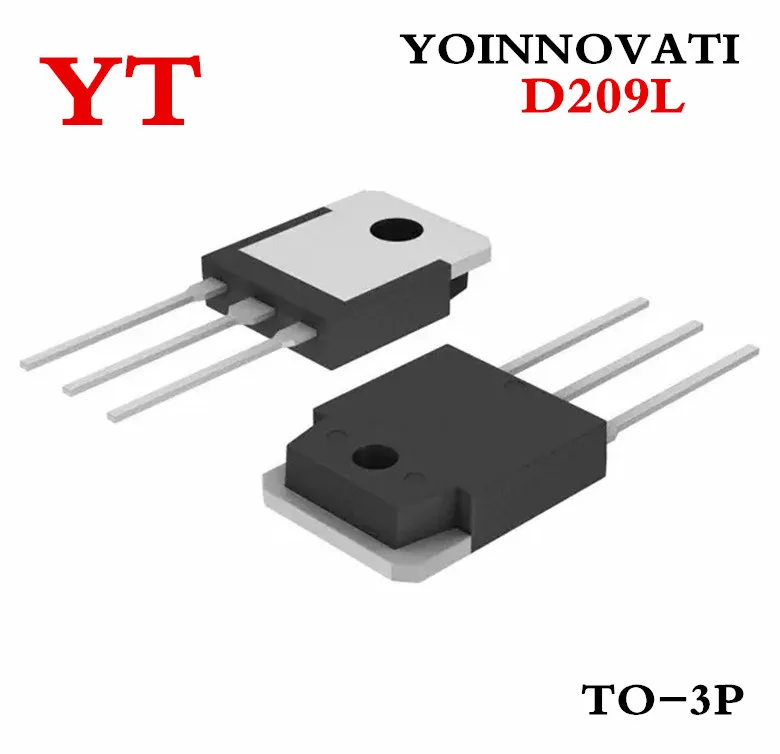 10 шт./лот D209L D209 TO-3P высоковольтный быстро Переключающийся NPN транзистор