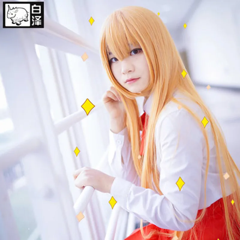 Аниме Косплей Himouto Умару парик Чан Girls школьная форма платье косплей костюмы