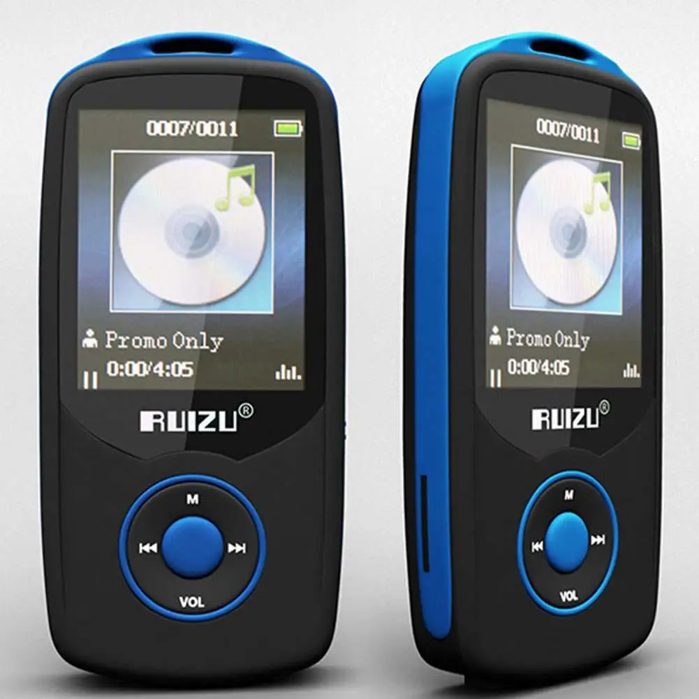 Новый оригинальный RUIZU X06 MP3 плеер с 1 8 дюймов Экран 4 ГБ Высокое качество без