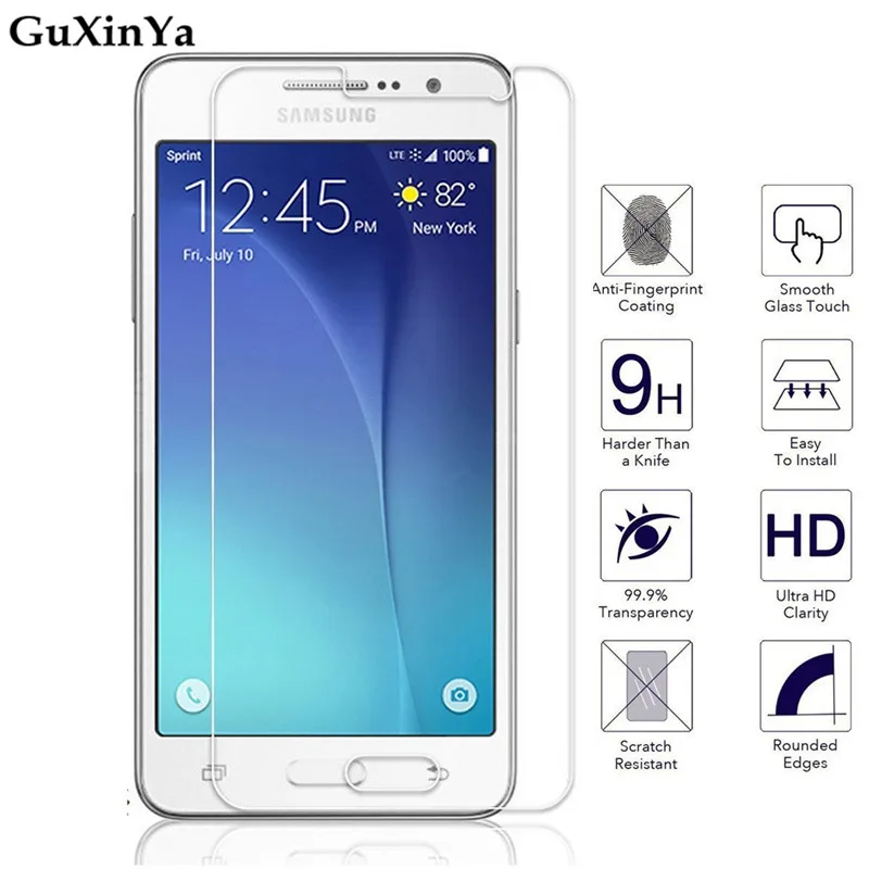 Закаленное стекло для Samsung Galaxy S5 2 шт. Защитное экрана с защитой от царапин