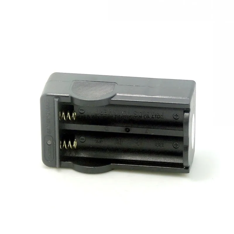 Travel Battery charger+ 2 pcs Lithium Ion 4000 mAh 18650 Rechargeable Batteries | Лампы и освещение