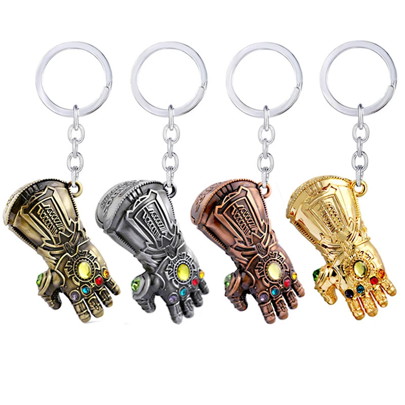 Marvel Infinity War Gauntlet брелок Мстители 3 перчатка Таноса брелок|Брелоки| |