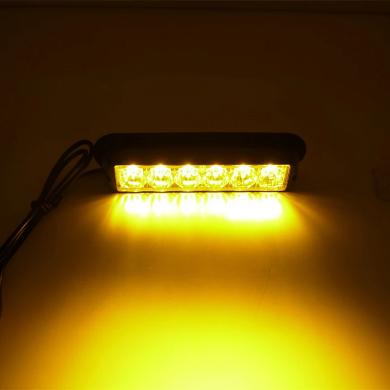 12v24v 18 Вт светодиодная вспышка противотуманная фара Автомобильная решетка для