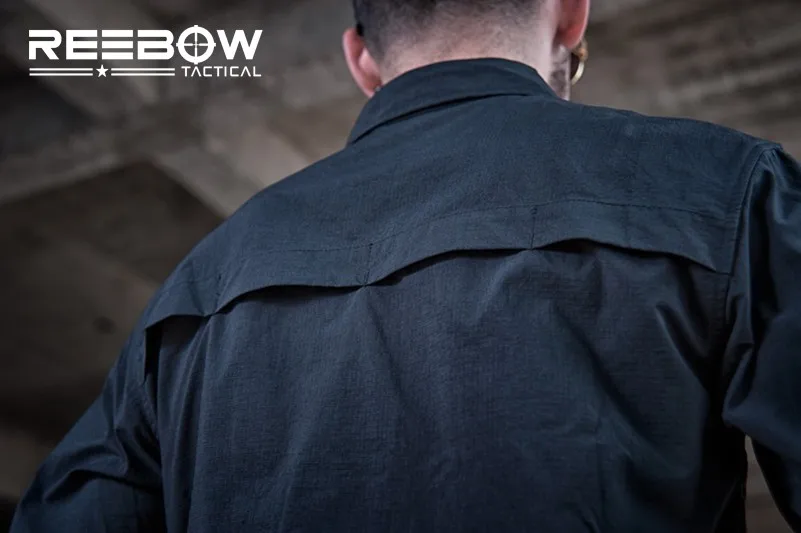 Eebow тактическая мужская летняя Осенняя рубашка с длинным рукавом быстросохнущая дышащая Военная боевая игра SWAT полицейский страйкбол