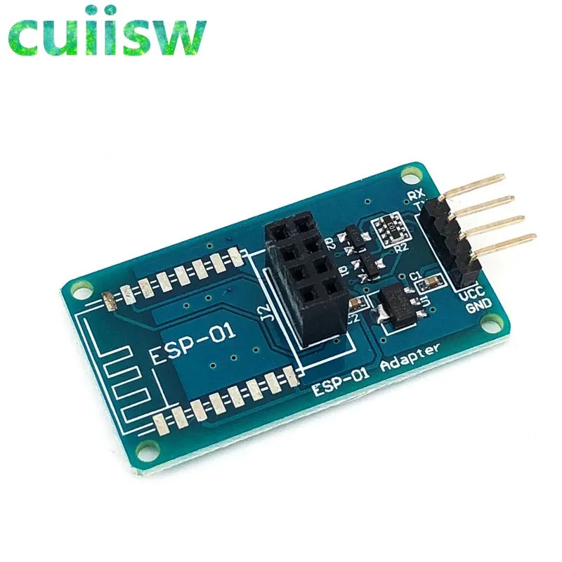 5 шт. серия ESP8266 модуль беспроводного адаптера с Wi Fi 3 В Esp01 Breakout адаптеры PCB