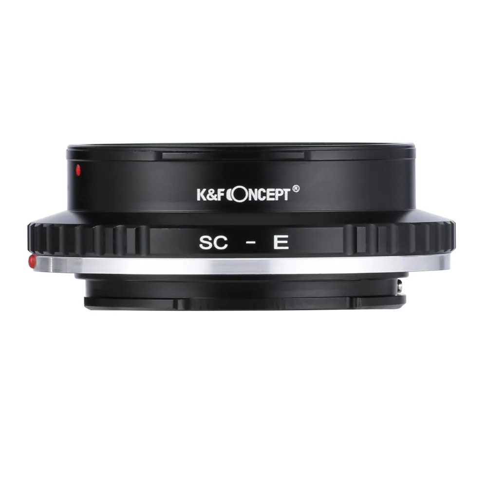 K& F концепция объектива переходное кольцо для Nikon S mount Contax RF объектив для sony E Mount NEX A7 a7R камера