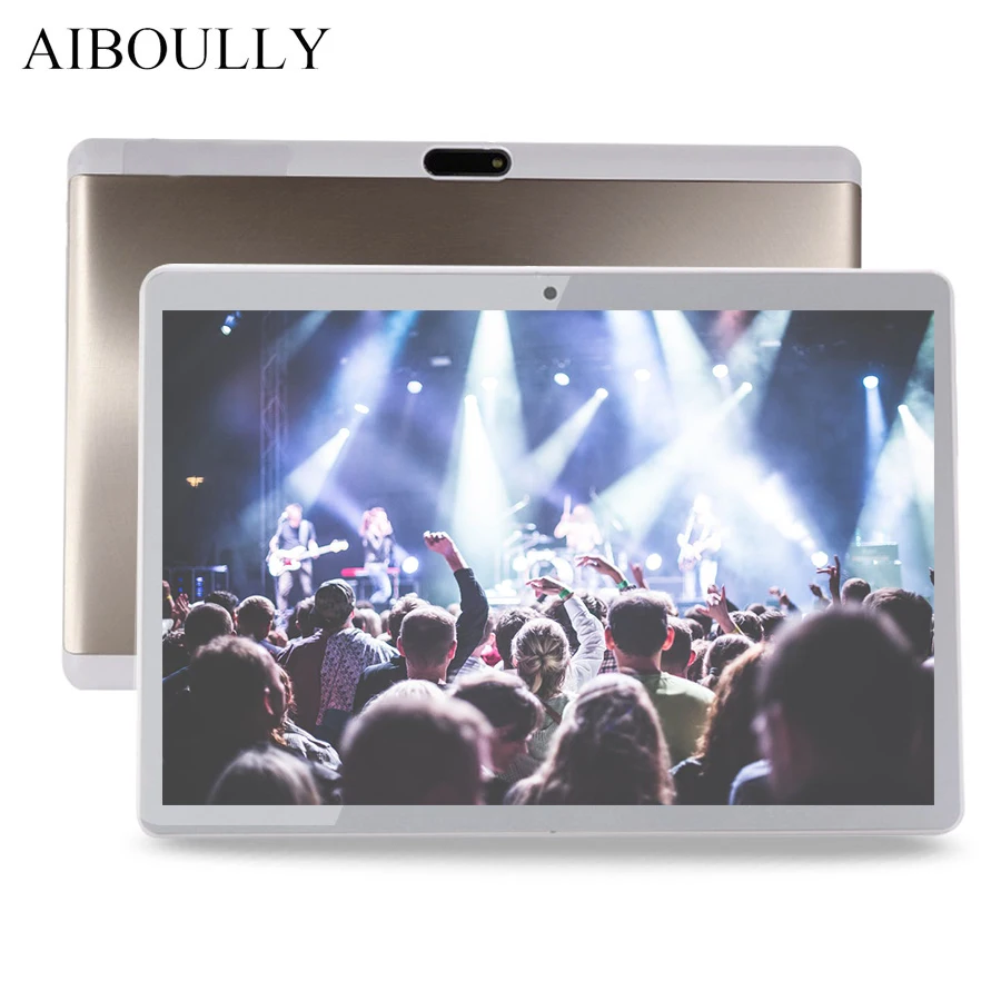 Aiboully Новый Android 7 0 Tablet 10 1 дюймов Телефонный звонок 3g 4G FDD LTE 8 ядер RAM 32G ROM 1920*1200 2.5D IPS 9