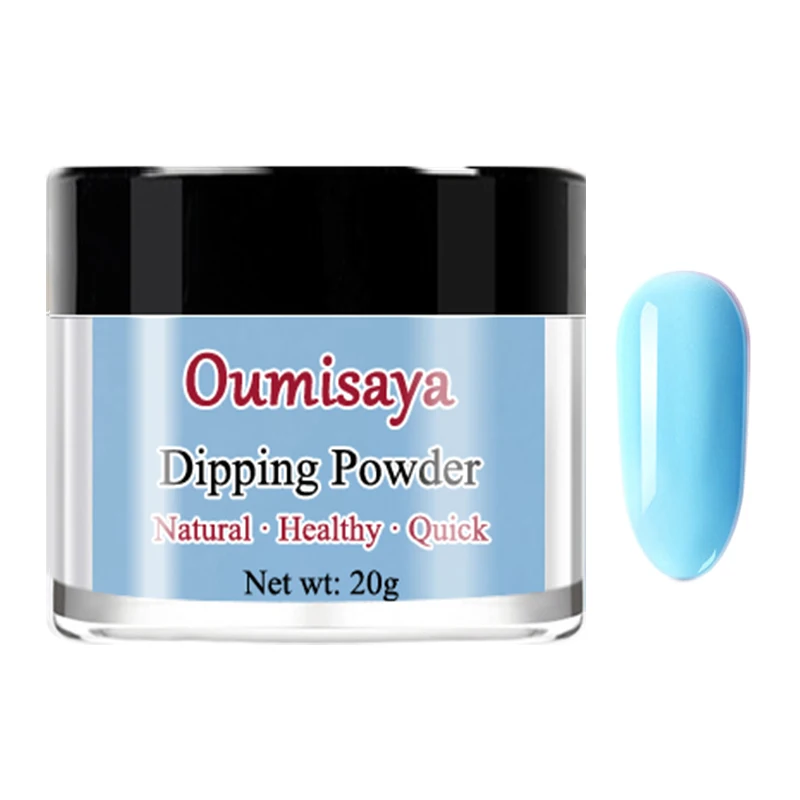 20 г/шт. Oumisaya Nail Dip порошок цвета, Dip системы первой необходимости, без запаха и здоровый(нет необходимости УФ/светодиодный светильник лампы лечения - Цвет: D023
