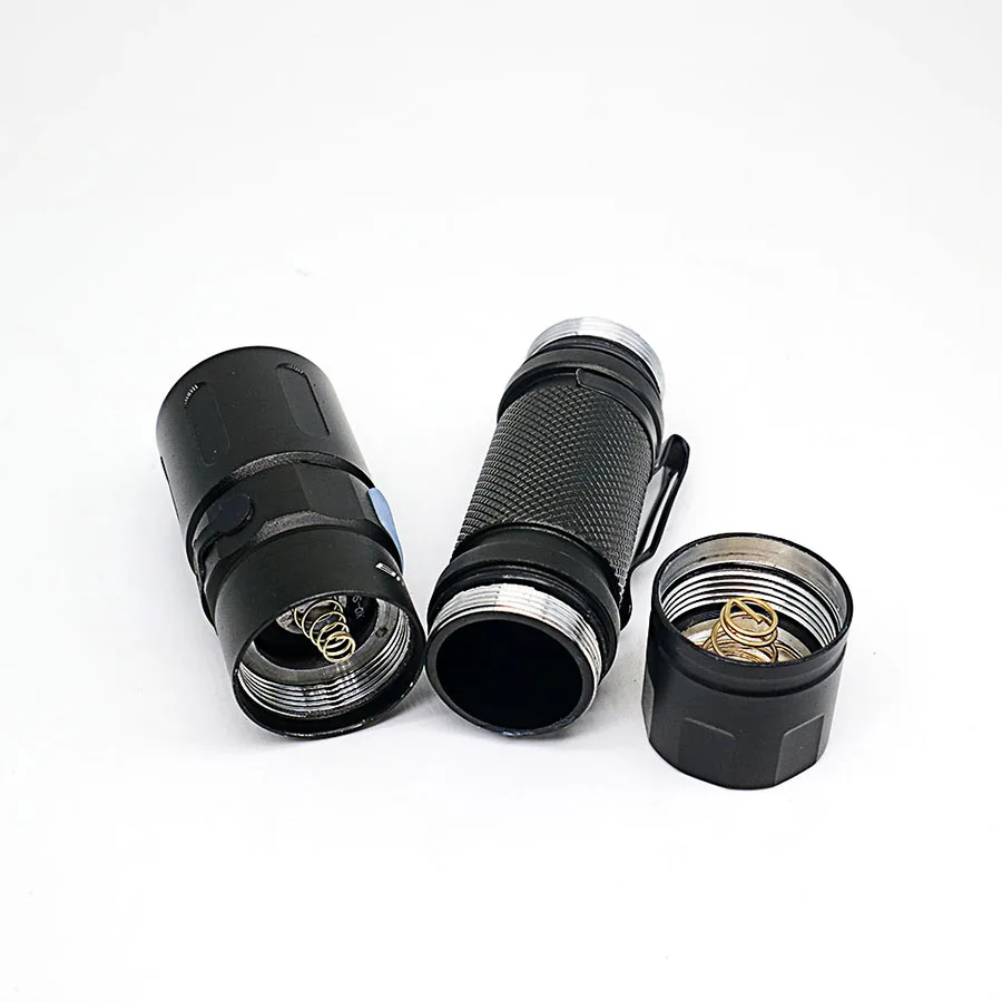 Фото Светодиодный фонарик с зарядкой от Micro USB фокусирующий тактический CREE T6 Светодиодный фонарик с зарядкой от Micro USB фокусирующий тактический CREE T6