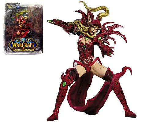 WOW WORLD Эльф крови разбойник валира SANGUINAR фигурки героев игрушка в подарок из аниме