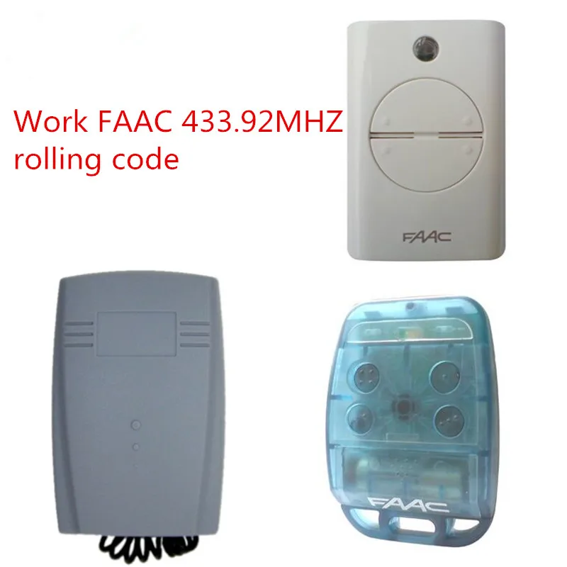 Хорошее качество 2 реле DC 12 В/24 В приемник. FAAC XT4 433 RCBE RC команда гаражные ворота