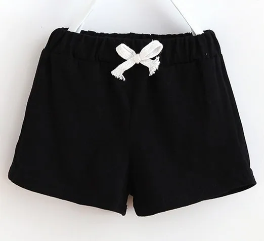 2020 летние хлопковые шорты для мальчиков и девочек Мягкие Удобные однотонные