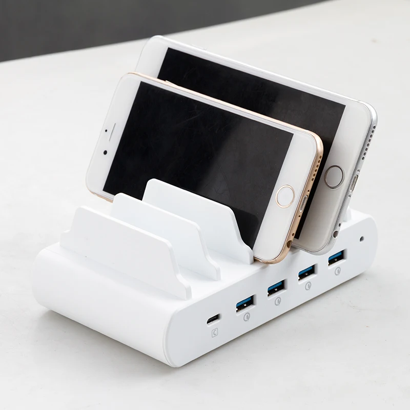 110 Вт 5 портов USB USB-C type-C QC 3,0 Универсальное зарядное устройство для ноутбука зарядная станция для ноутбука Macbook iPhone X/iPhone 8/iPhone xs