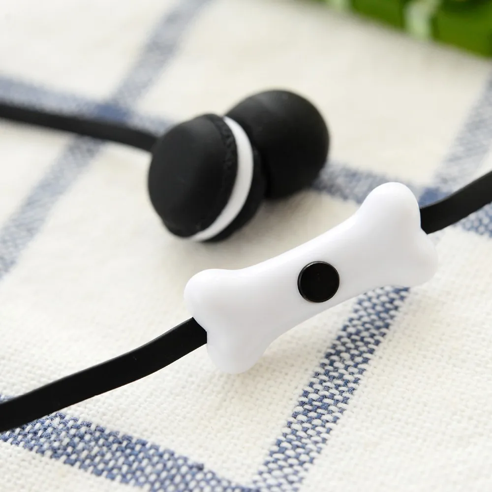 Проводной Наушники Прекрасный Привлекательный Макарон десерт Дизайн Музыка