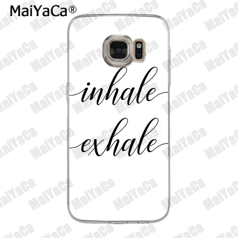 Мягкий чехол MaiYaCa для Samsung S5 S6 S7 Edge S8 Plus S9 Plus|Чехлы-накладки| |