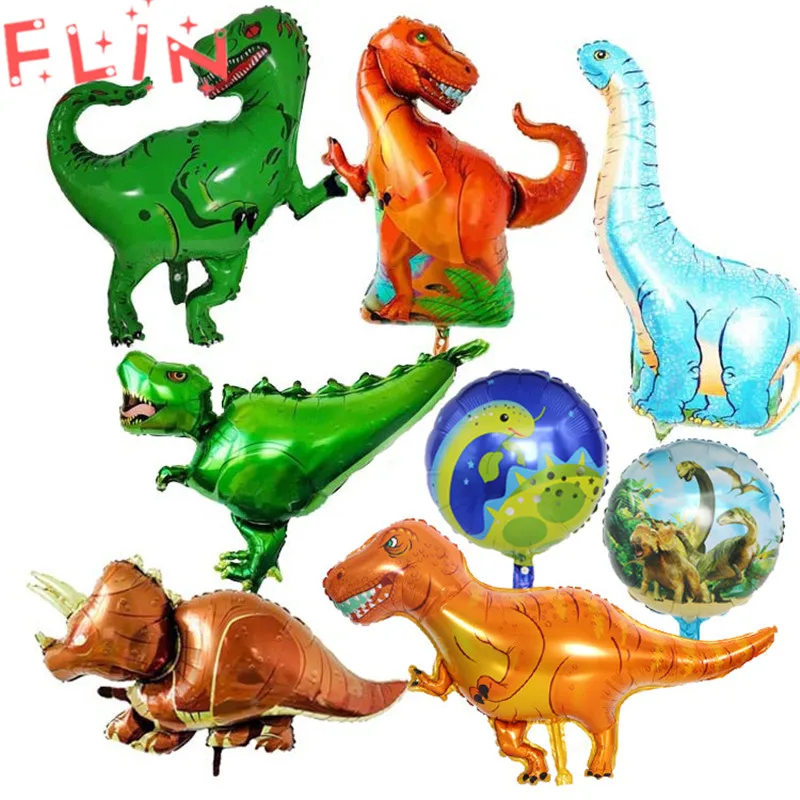 

1pcs Dinosaur Inflatable Balloons Boys Animal Ballons Children's Jurassic Event Party Birthday Decorations Walking