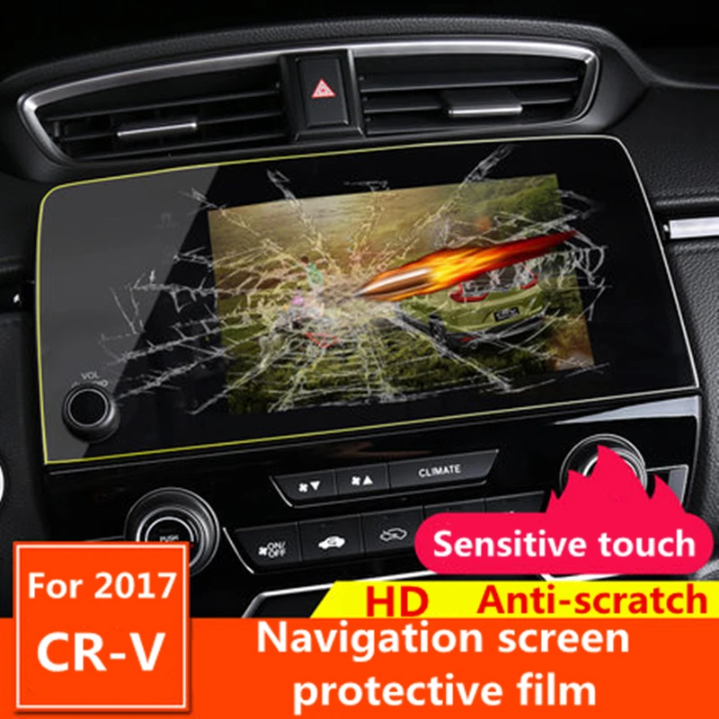 Для Honda CR V таможенный приходной ордер 2017 2018 7 дюймов закаленное Стекло Экран