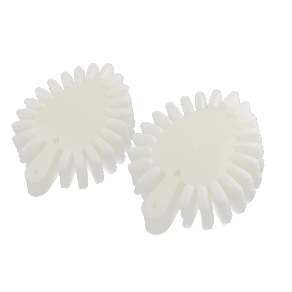 

20Pcs Nail Art Display Board 21 Colors Chart Sticks Palette Polish Tips Set False Nail Tip Salon DIY Manicure Tools