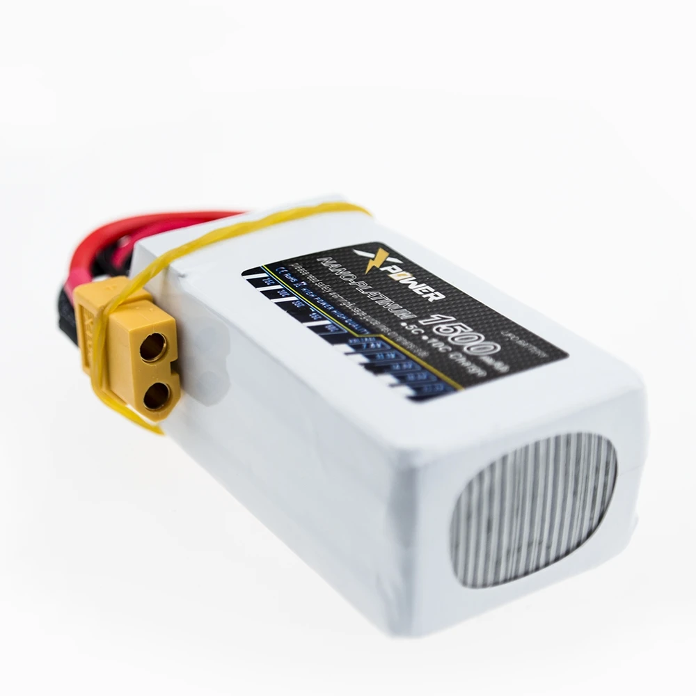 Литий-полимерный аккумулятор xpower 14 8 в 1500 мАч для квадрокоптера RC | Игрушки и хобби