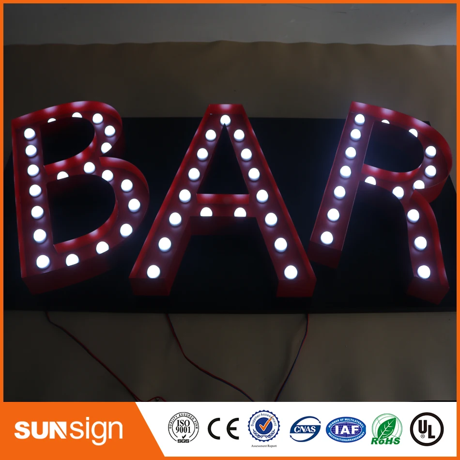 lighted alphabet letter sign,frontlit and backlit led channel letter sign,light up letters for sign