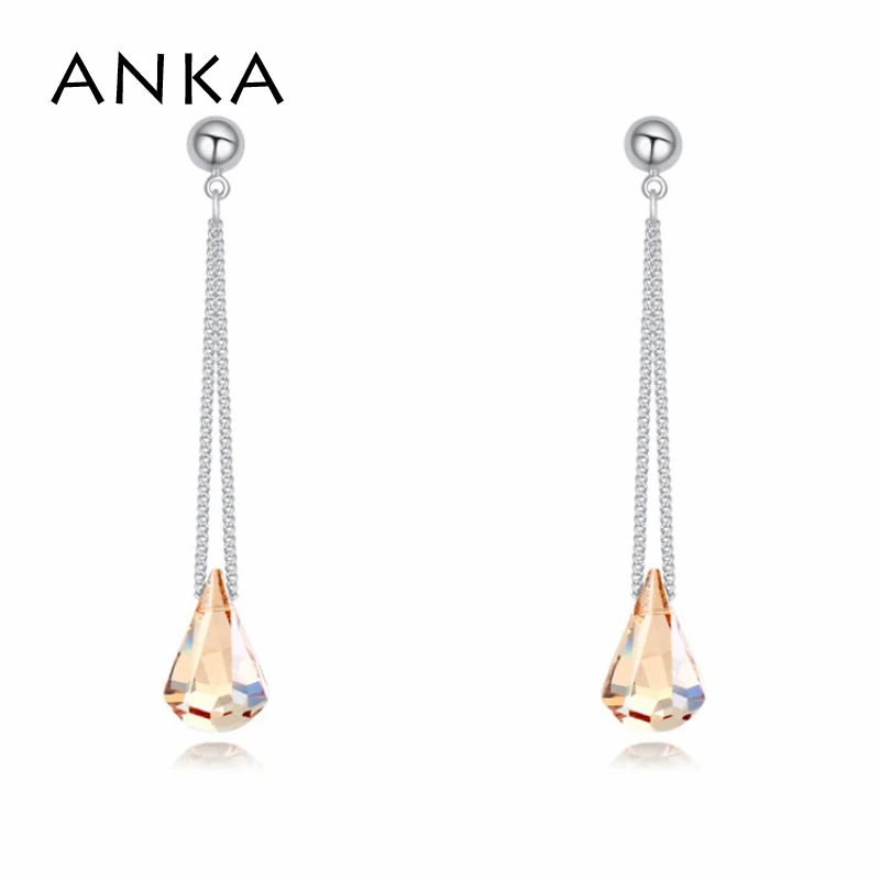 Женские длинные серьги кисточки в форме капли воды ювелирные изделия из