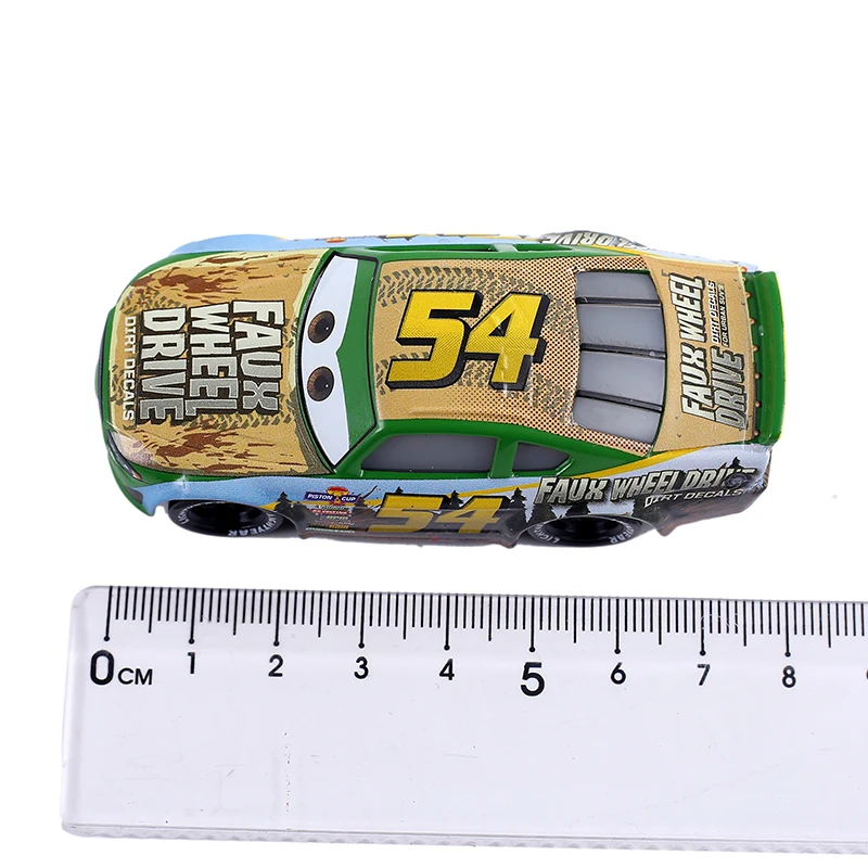Disney Pixar Sedan 3 Lightning McQueen Blue 54numbe1: 55 литой металлический сплав модель игрушечного