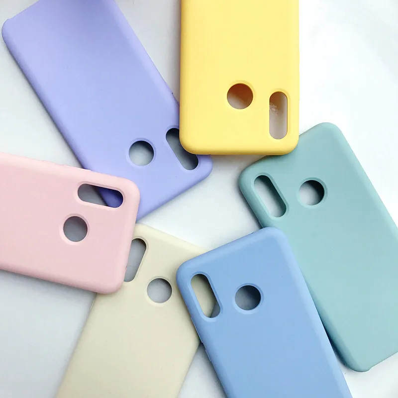 Роскошный жидкий силиконовый чехол для телефона Huawei Mate 20 Lite Nova 3 Honor Note 10 мягкая