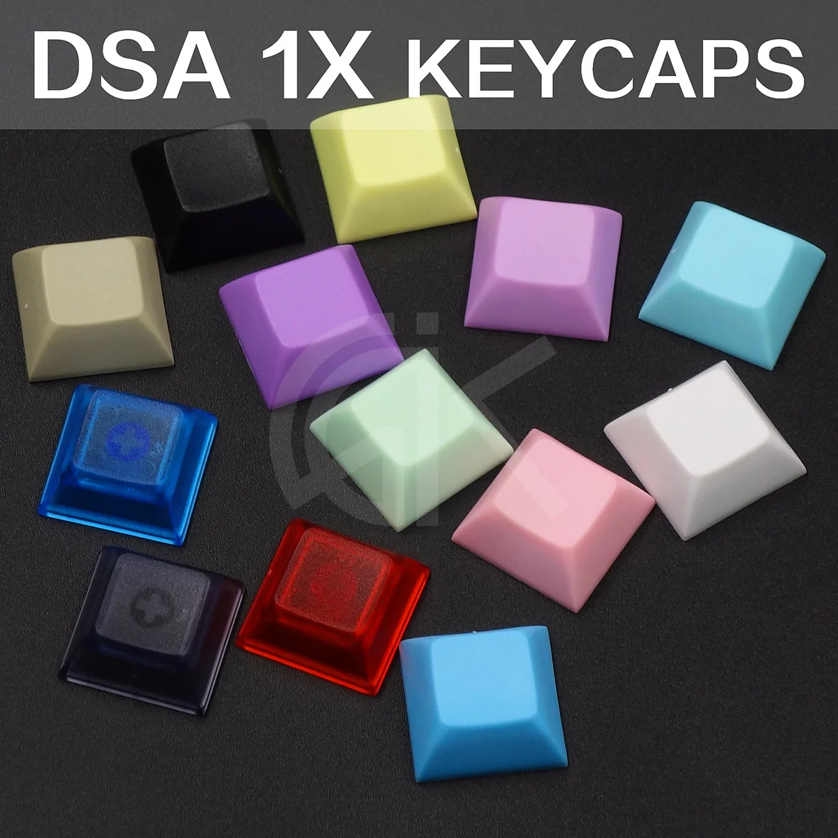 Механическая клавиатура DSA 1x PBT без принта колпачок для клавиш s карликовый цвет