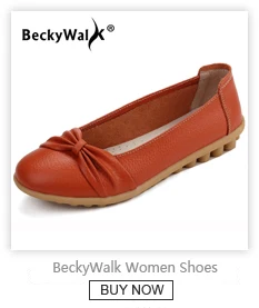 BeckyWalk/Большие размеры 35-43; Осенняя женская обувь; обувь из натуральной кожи на плоской подошве; женские мокасины на шнуровке; удобная обувь для мам; WSH2949