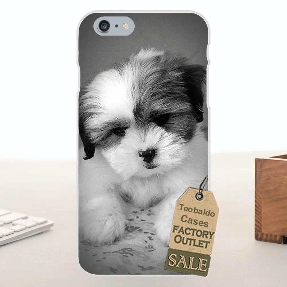 Tpwxnx Shih Tzu Puppy Dogs для Apple iPhone X 4 4S 5 5C SE 6 6S 7 8 Plus LG G4 G5 G6 K4 K7 K8 K10 TPU сотовый Чехол |