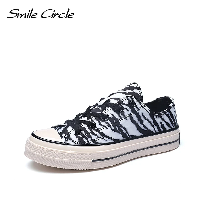A9146089 beige Smile Circle/; сезон весна; разноцветная обувь на плоской платформе; женские модные парусиновые кроссовки с высоким берцем; женская повседневная обувь на шнуровке - Цвет: A9146089 beige