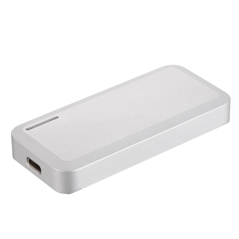 CNC алюминиевый сплав mSATA к USB3.1 (10 Гбит/с) type-C/USB-C SSD Корпус чехол адаптер встроенный