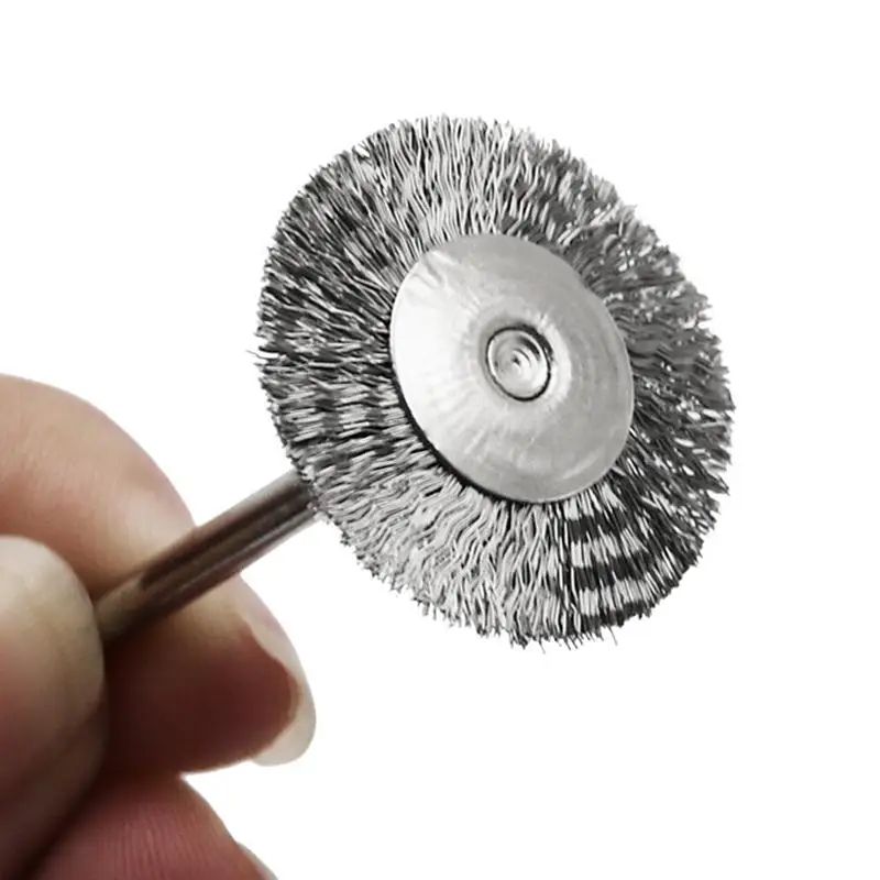 5PCS/SET Flat Wire Brush Steel Rotary Wheel Grinder Tool J3 | Инструменты