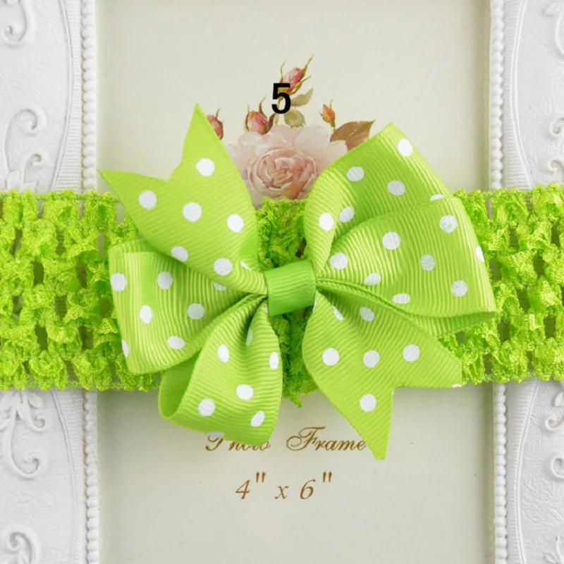 200 шт./лот повязка на голову для маленьких девочек Головной убор новорожденных