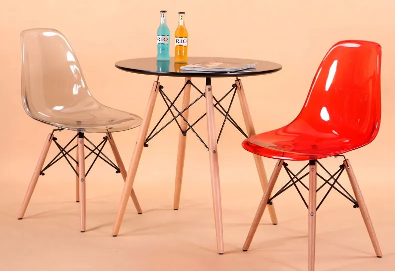 Прозрачный акриловый Поликарбонат современный обеденный столик очистки дыма