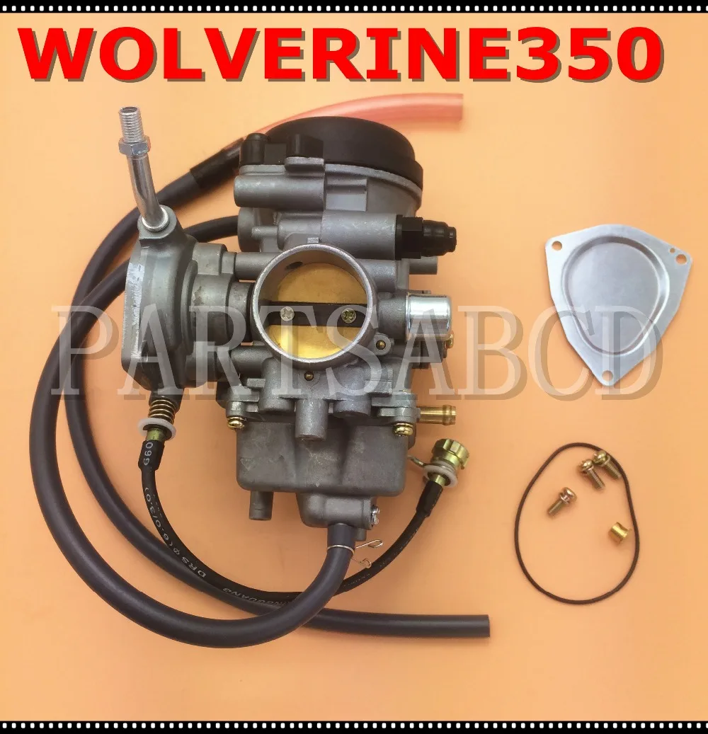 Карбюратор PARTSABCD для Yamaha WOLVERINE 350 2006 2007 2008 2009 Carb|350 carburetor|350 carbcarburetor yamaha |
