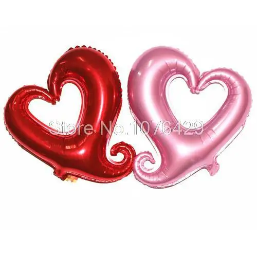 1 шт 36 дюймовый крюк сердце любовь шарики из фольги разных форм для свадьбы KTV