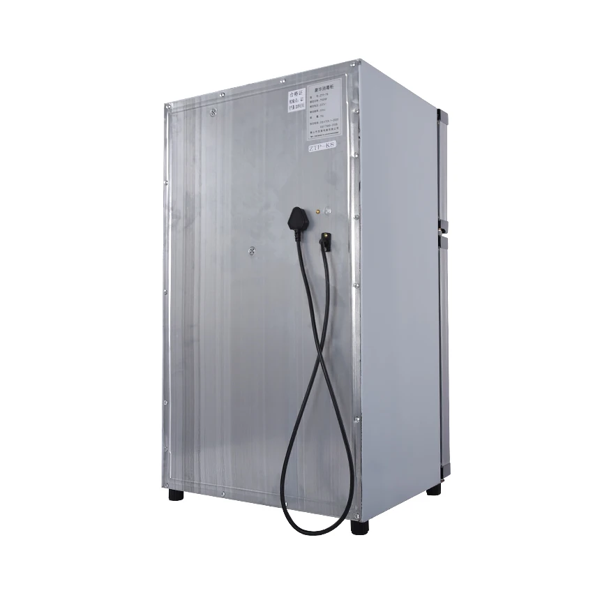 

ZTP-K8 Disinfection Cabinet Vertical Disinfecting Cabinet Household Mini Disinfection Small Home Cleaning Appliance 78L 3 Layers