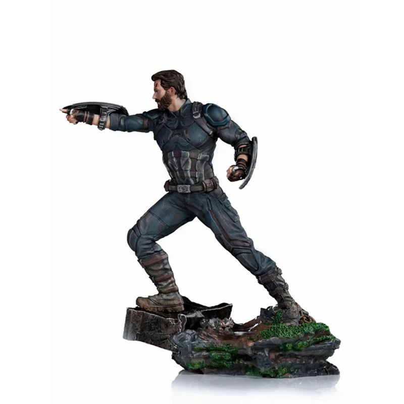 Мстители статуи бесконечности войны супергерой Капитан Америка Steven Rogers 1/10