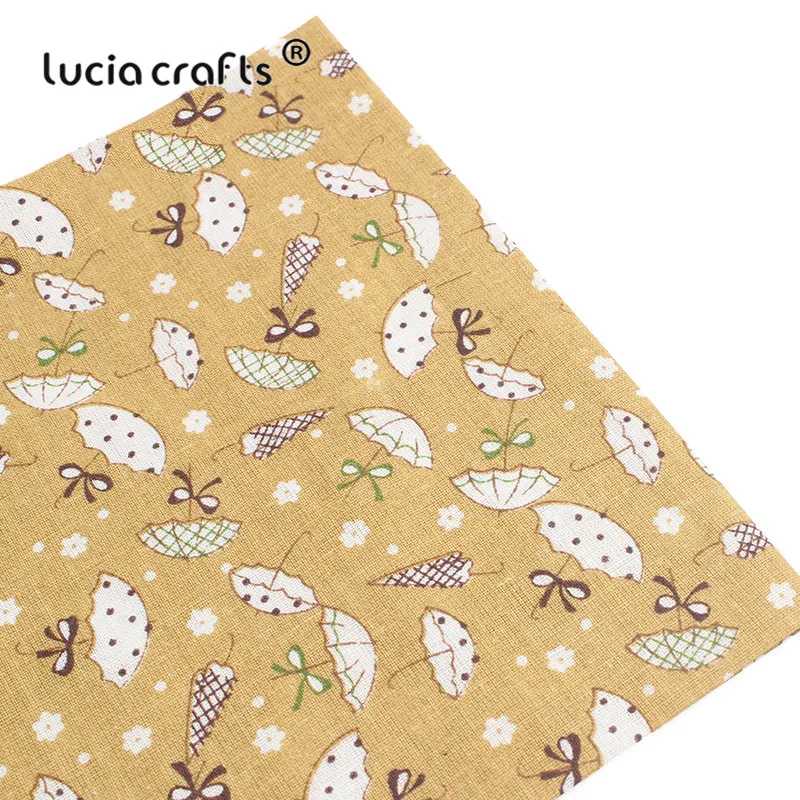 Lucia crafts 1 шт. 50x50 см хлопчатобумажная ткань DIY Швейные, ткани для пэчворка для собственноручных изделий текстильная ткань Материал H0909