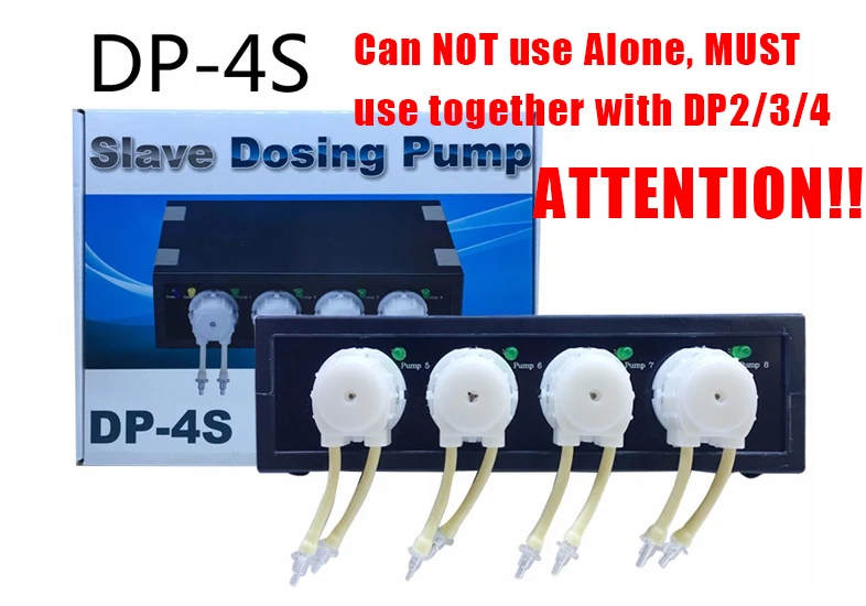 Jebao Jecod автоматическое дозирование насос DP2 DP3 DP4 коралловый риф аквариум - Цвет: DP4S Extend