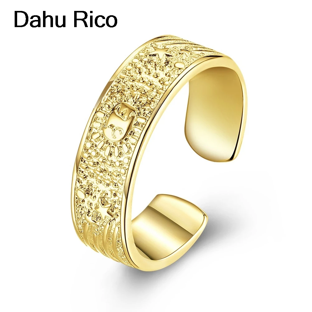 K поп уха Кольца anillos de para las mujeres joyas urne mariage Dahu Рико цвет золотистый кольца|Кольца| |