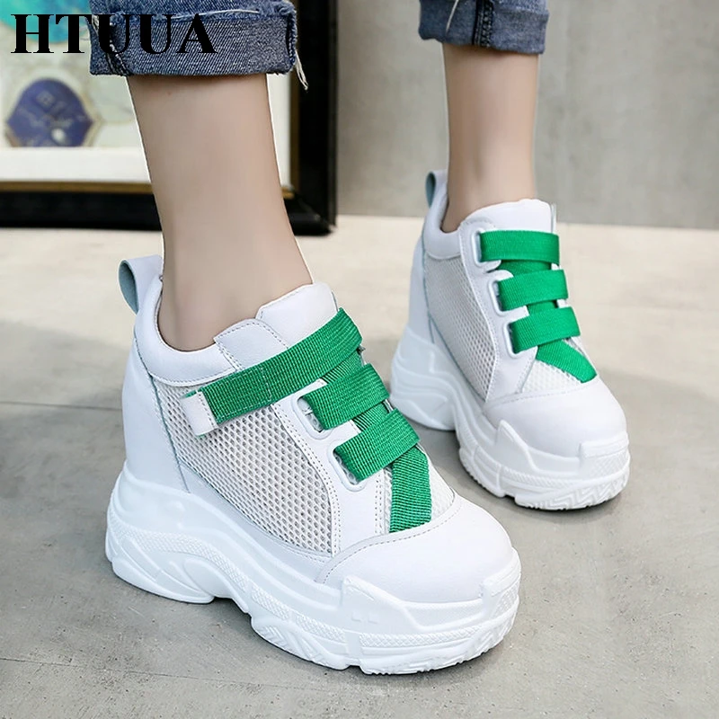 HTUUA/женские кроссовки сезон весна-лето повседневная обувь женские