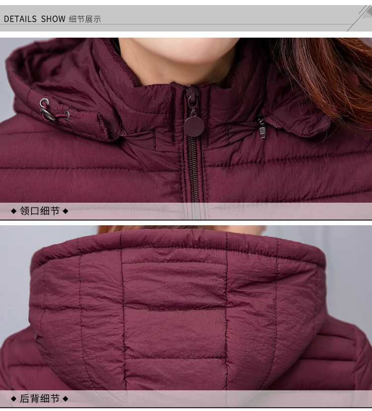 Autumn Winter Women Casual Thick Warm 6XL Cotton Down Parka Outwear Long Coat Hooded Padded Jakcet Jaqueta Feminina Inverno 2017 | Женская