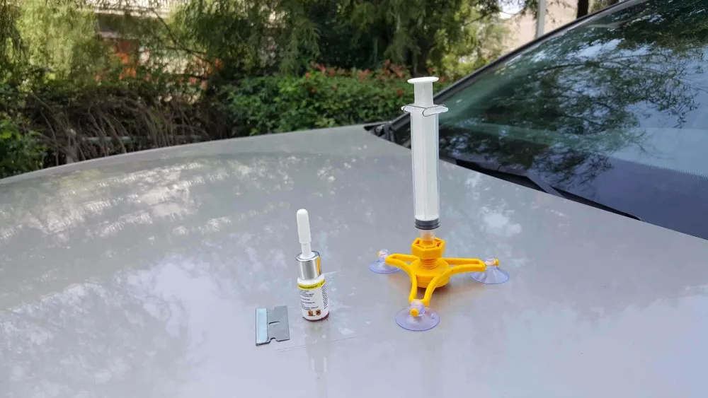 DIY Car Tools Glass Repair Tool Auto Windshield Windscreen Instrument Kits Sets | Автомобили и мотоциклы