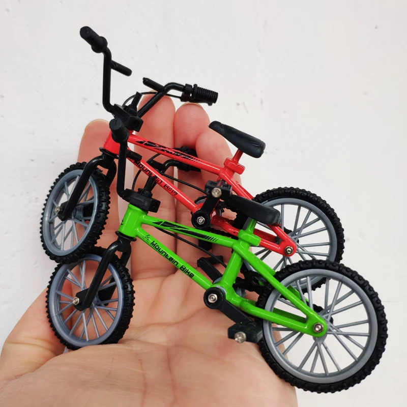 Мини-палец-bmx набор фанаты велосипедов игрушка из сплава палец BMX функциональный детский велосипед палец велосипед отличное качество игрушечные велосипеды bmx подарок