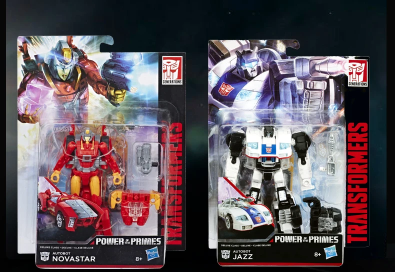 Hasbro Трансформеры поколения сила праймов класса люкс Автобот Novastar детская игрушка для мальчиков Автоботы против десептиконов