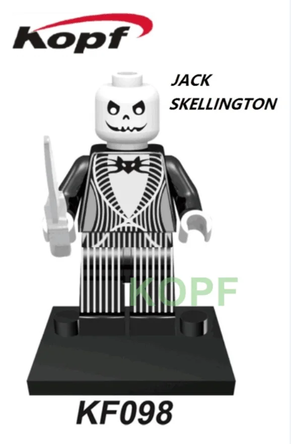 Blo Exorcist Boomstick Baymax Darth Nihilus страшная кукла тема ужасов фигурки из фильма строительные блоки детские подарочные игрушки KF1013