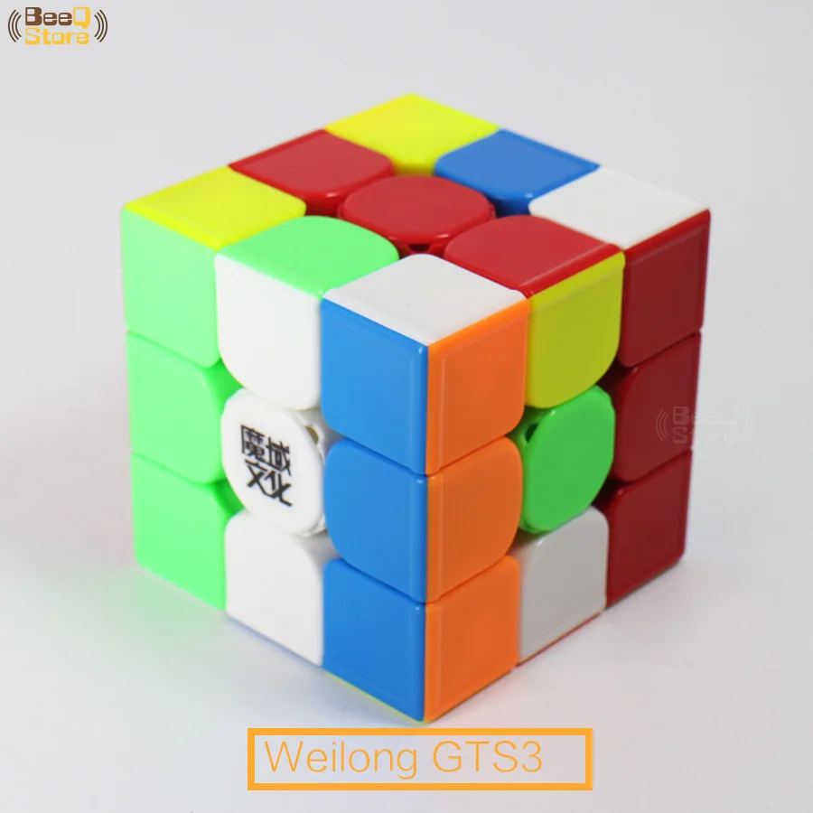 Moyu Weilong GTS3M Магнитный куб 3x3x3 магический куб скорость GTS3 GTS2 GTS2M Куб 3x3 Magico Cubo 3*3*3 черный без наклеек