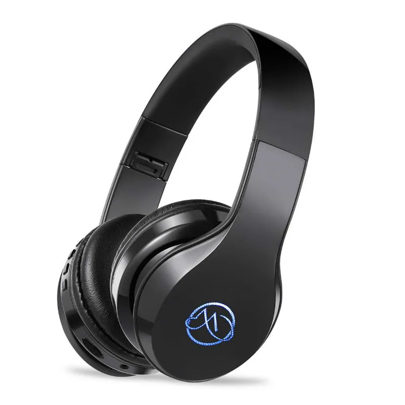 Bluetooth Беспроводной наушники складные спортивные микрофон гарнитуры Handfree MP3 плеер